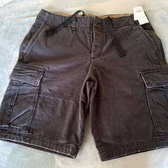 Abercrombie & Fitch Other - NWT Abercrombie & Fitch Cargo Shorts Men's Size 31 Button Fly Drawstring